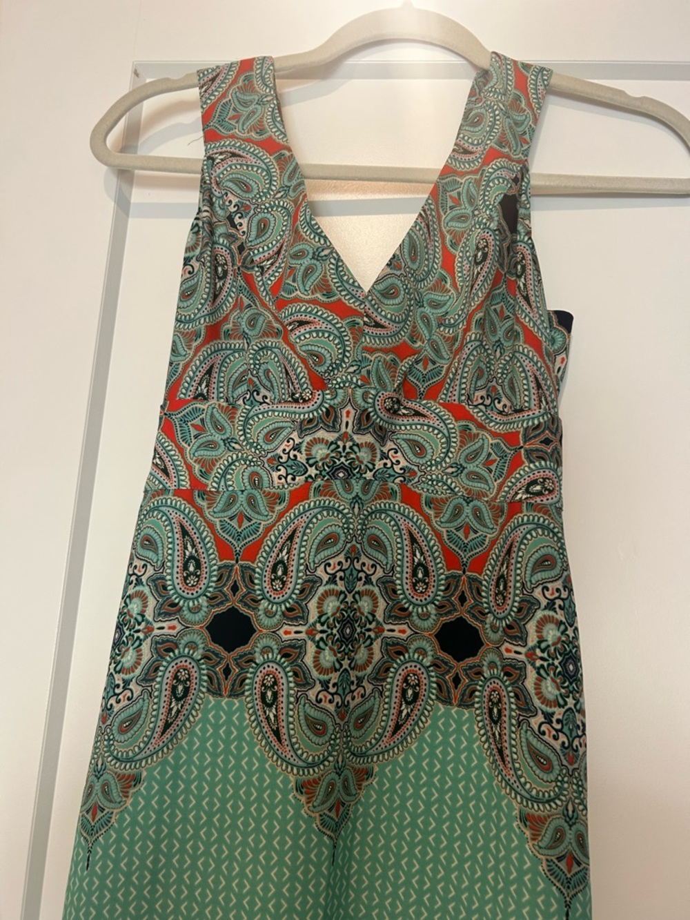 Anthropologie Maeve Canyon Creek Paisley Midi Dress